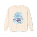 Reading in a Winter Wonderland Crewneck Sweatshirt