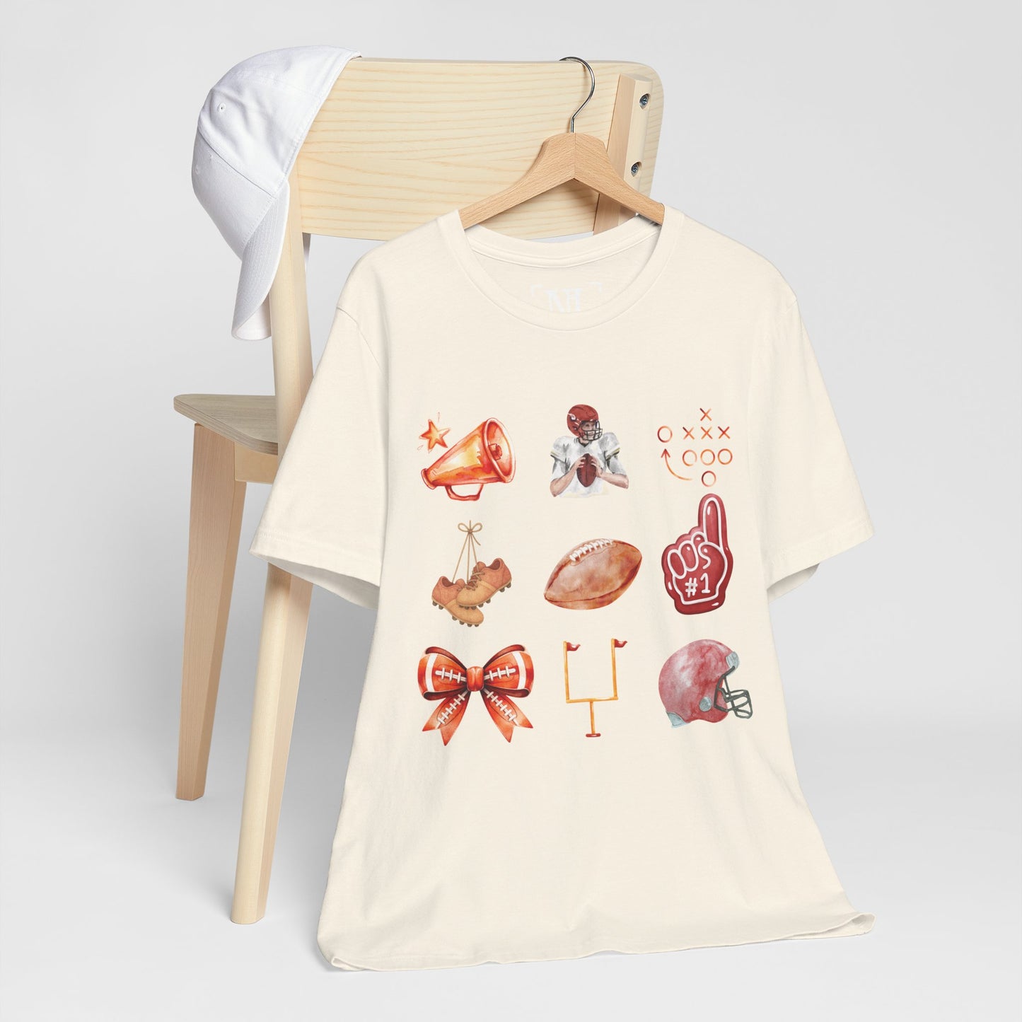 Vintage Football Icons - Graphic Tee