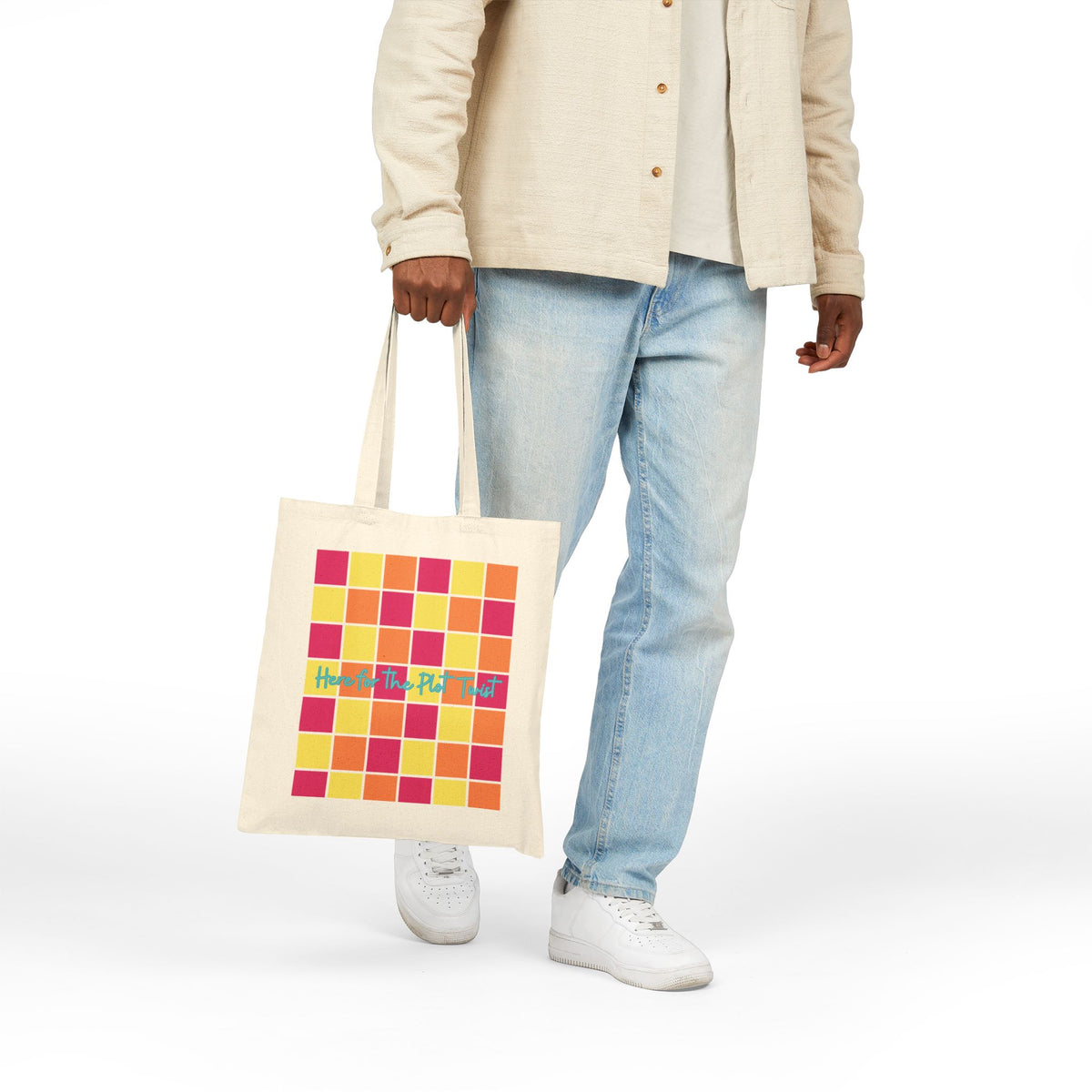 Here for the Plot Twist - Bookish Villa Inspired Tote