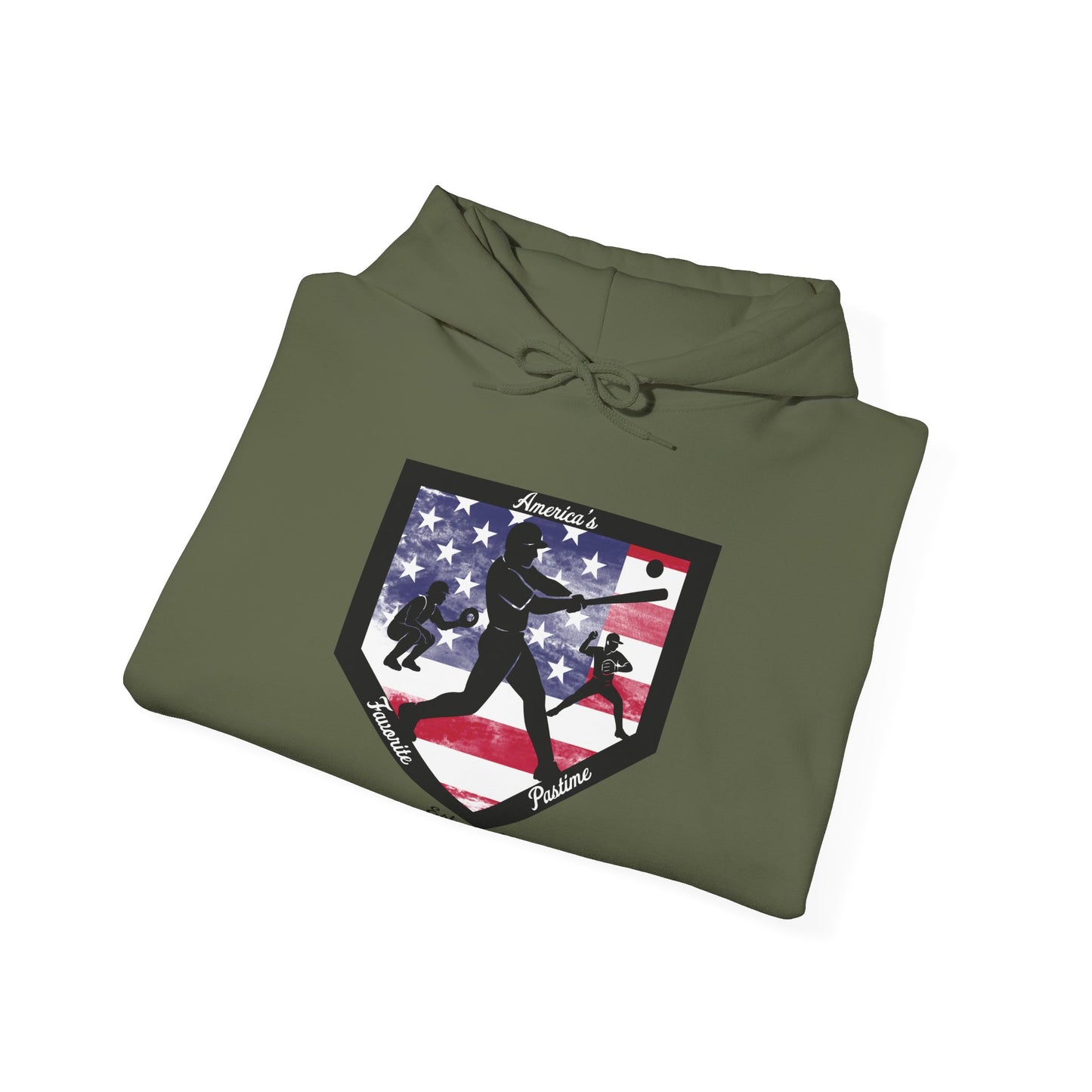 Baseball Home Plate Hoodie – America's Favorite Pastime Design