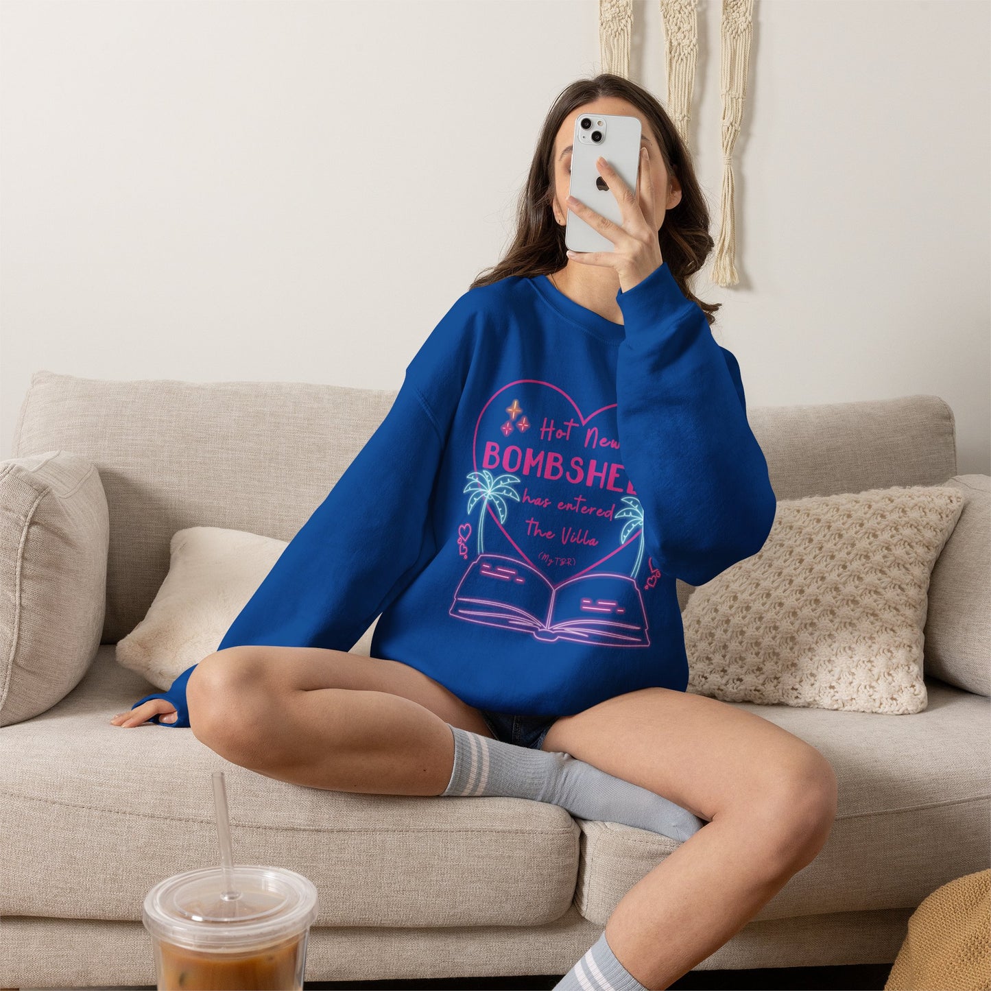 Hot New Bombshell Has Entered the Villa - Bookish Villa Inspired Sweatshirt