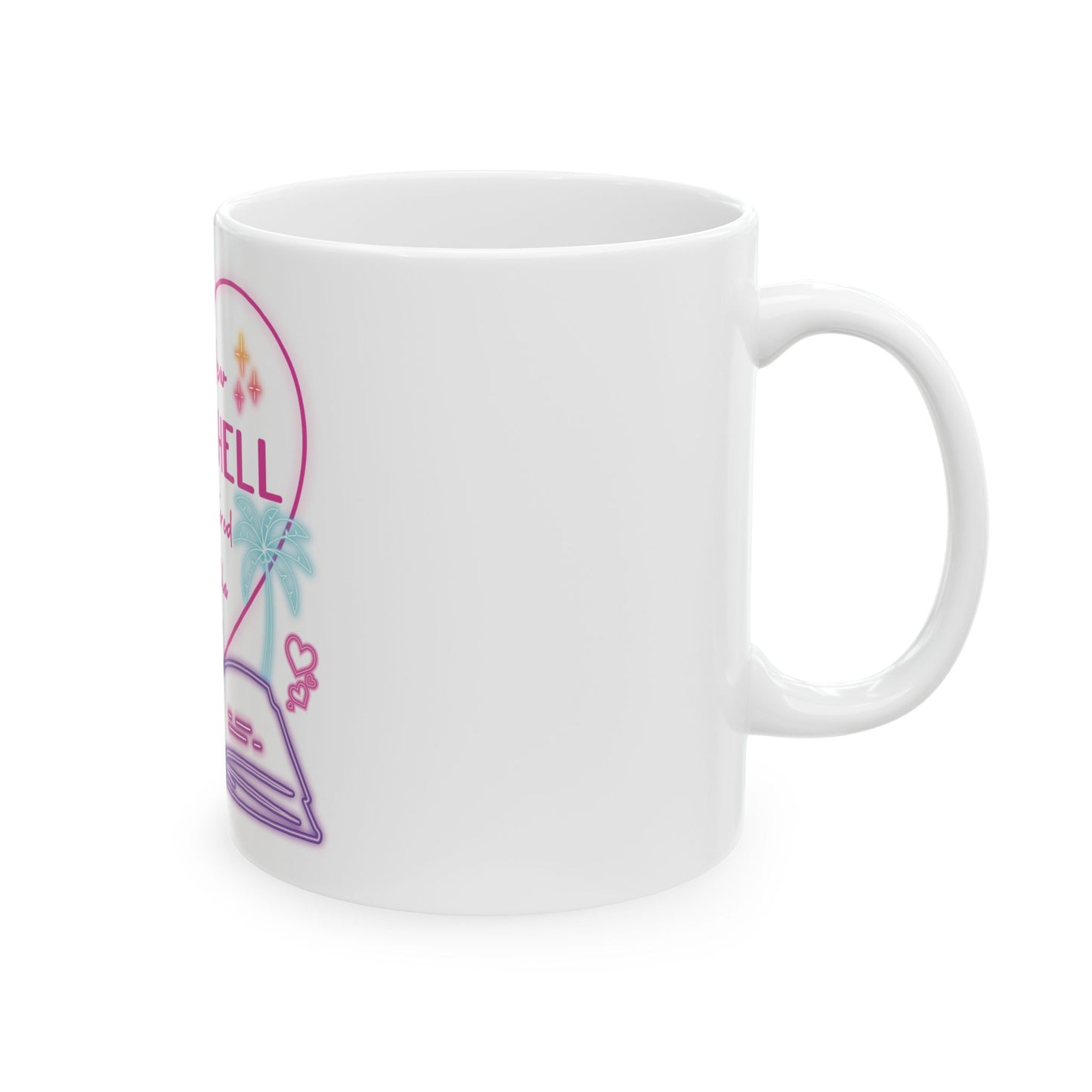 Hot New Bombshell Has Entered the Villa - Bookish Villa Inspired Ceramic Coffee Cup
