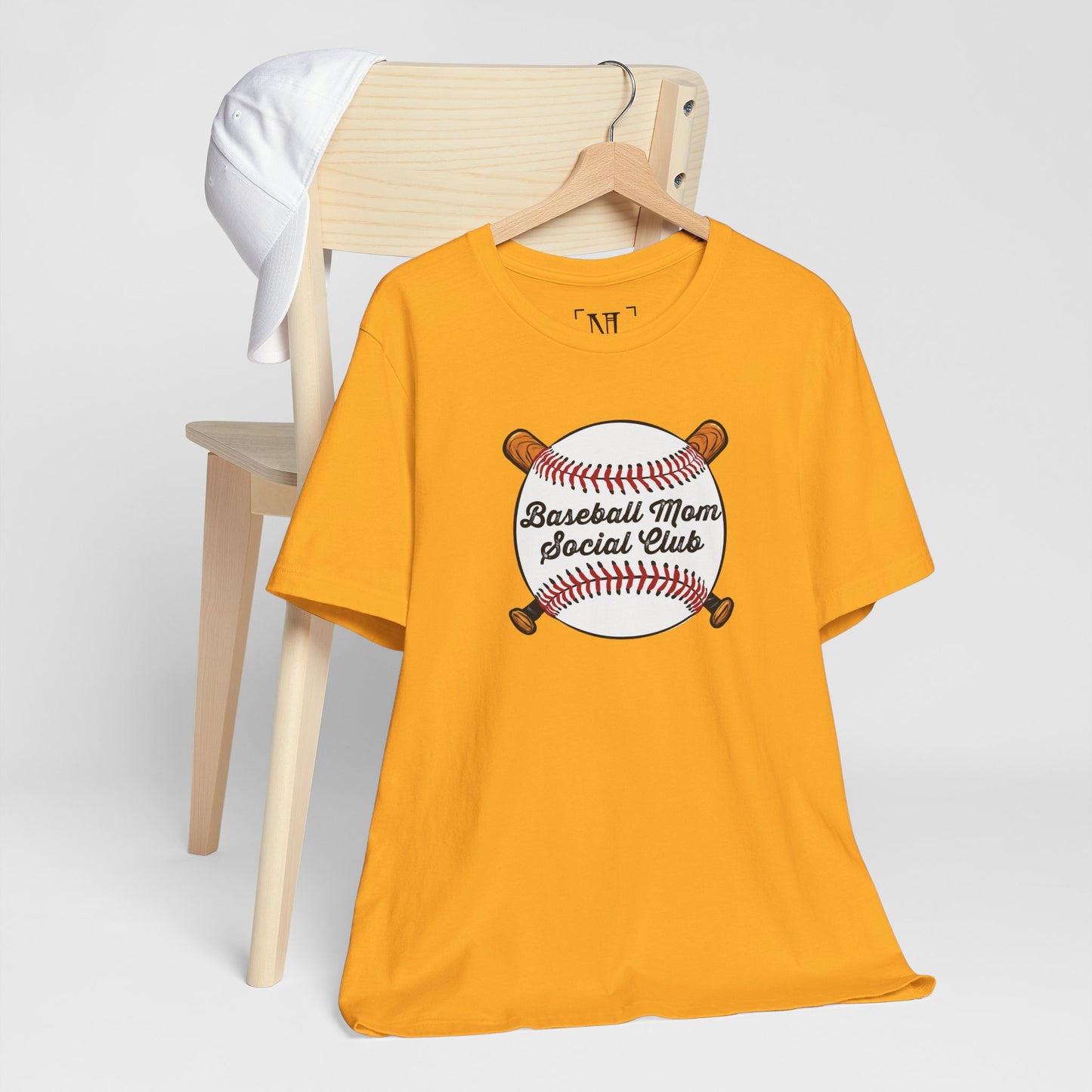 Baseball Mom Social Club Tee — Women’s Baseball Mom T-Shirt