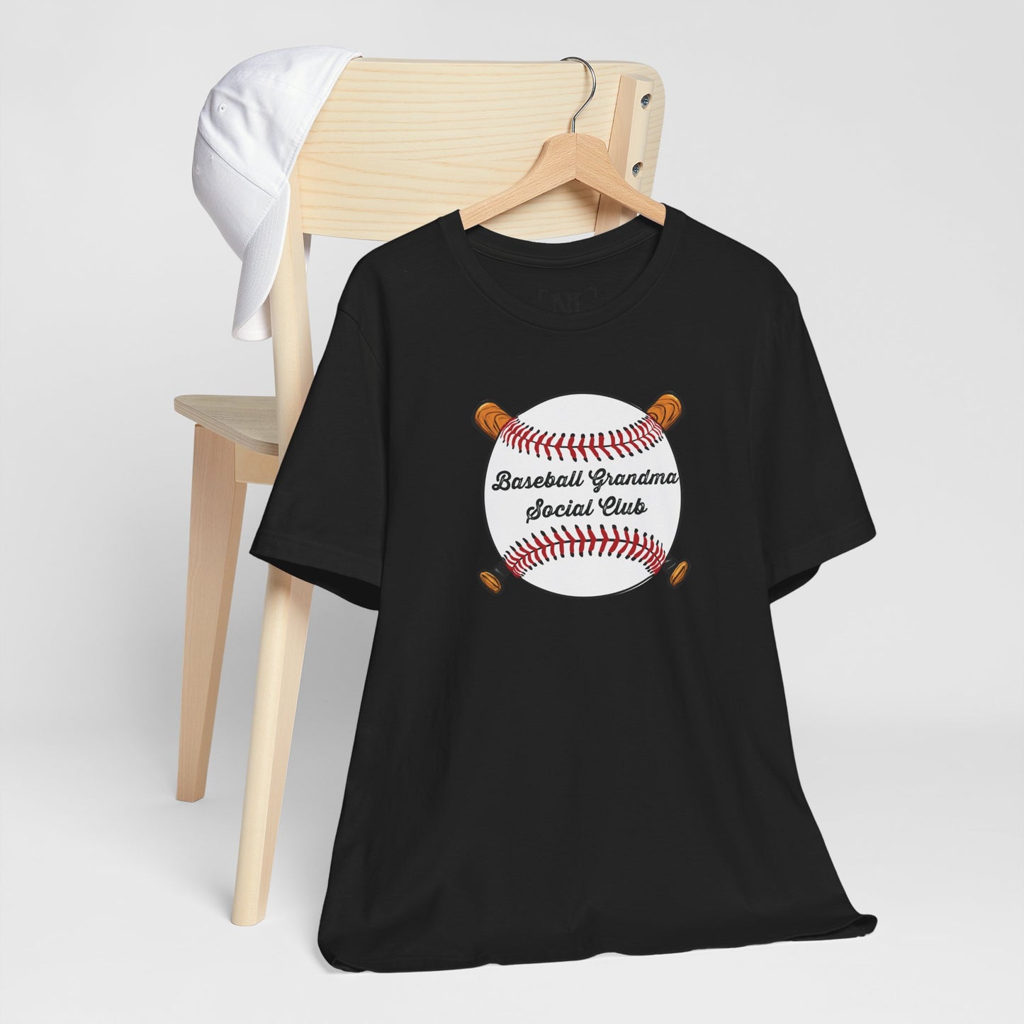 Baseball Grandma Social Club Tee — Women’s Baseball T-Shirt