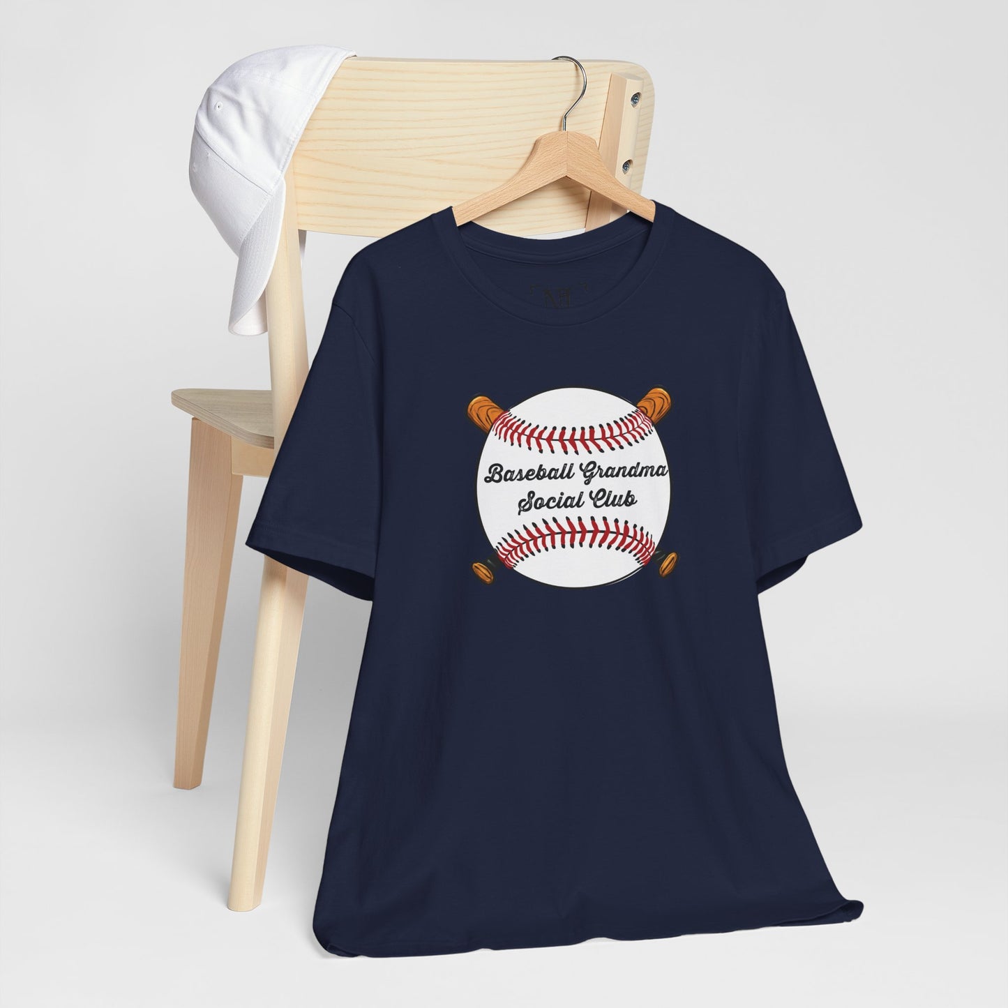 Baseball Grandma Social Club Tee — Women’s Baseball T-Shirt
