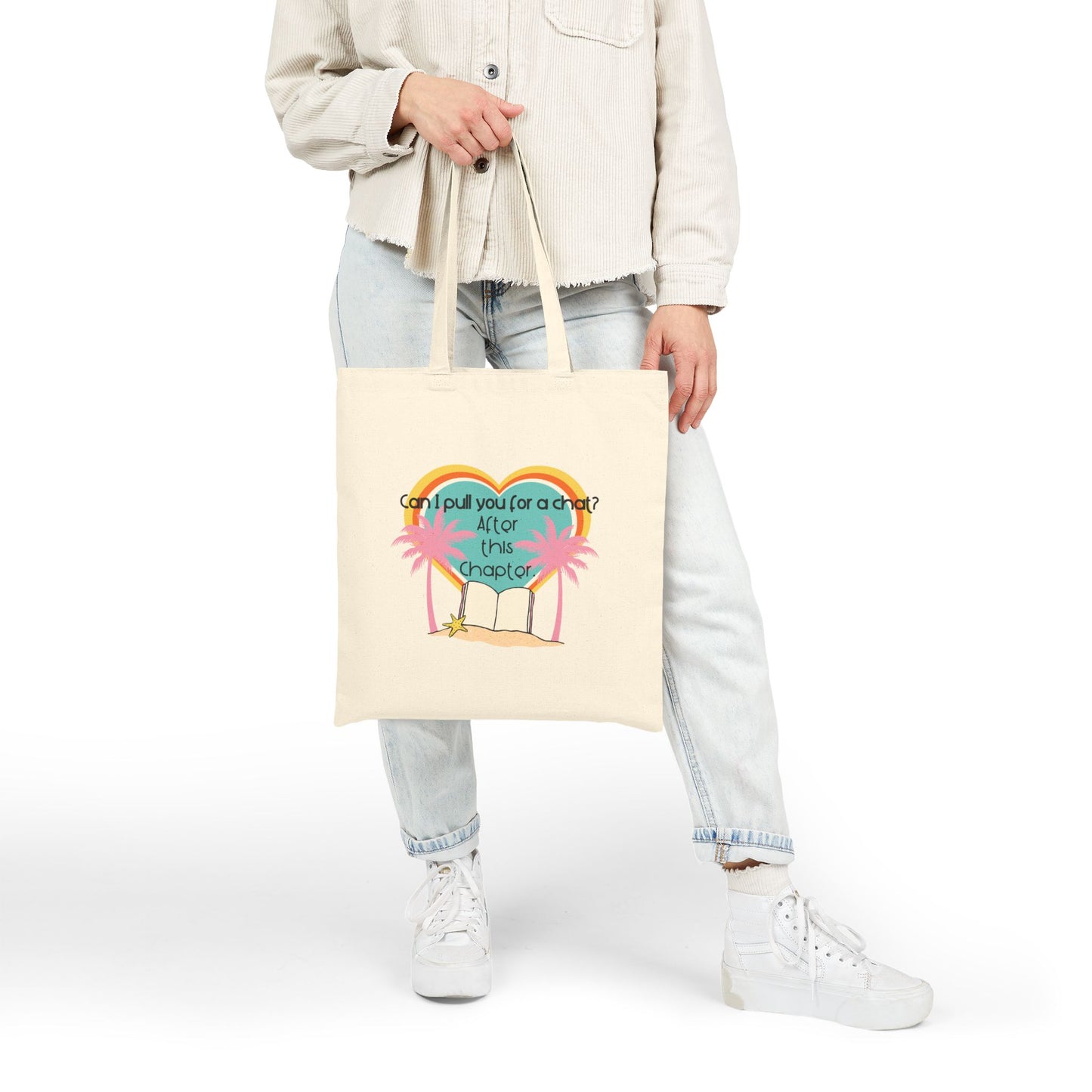 Can I pull you for a chat? - Bookish Villa Inspired Tote Bag