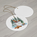 Hello Winter Mug - Ceramic Ornament
