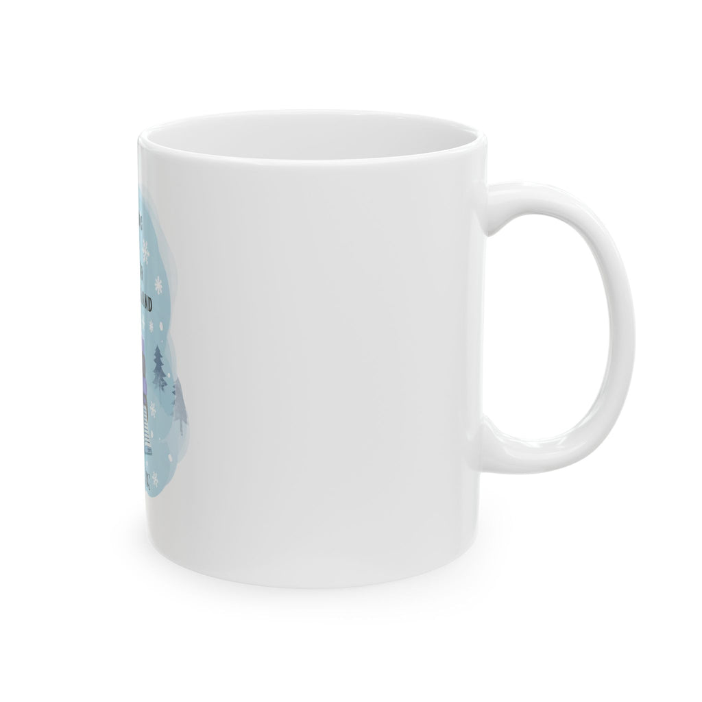 Reading in a Winter Wonderland Ceramic Mug (11oz/15oz)