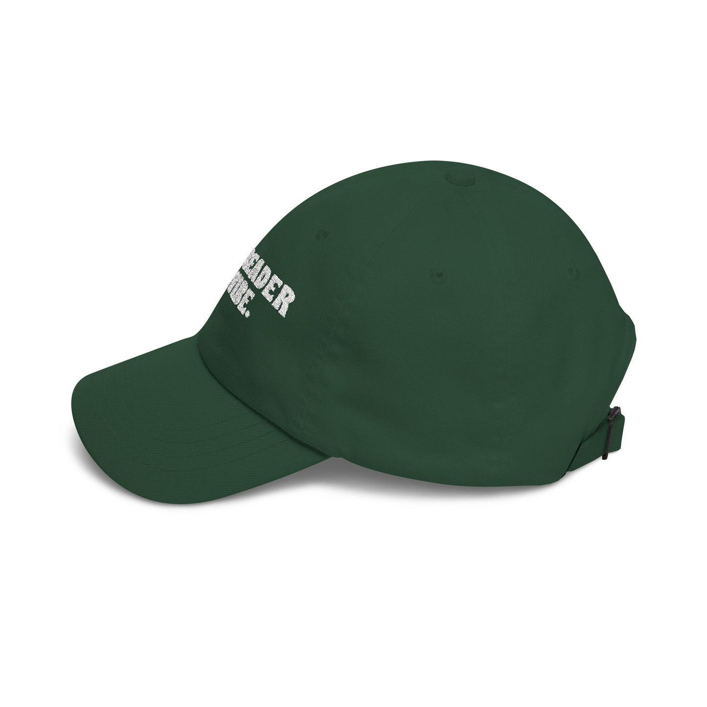 "Mood Reader It's a Vibe"- Embroidered Literary Dad Cap (White Text)