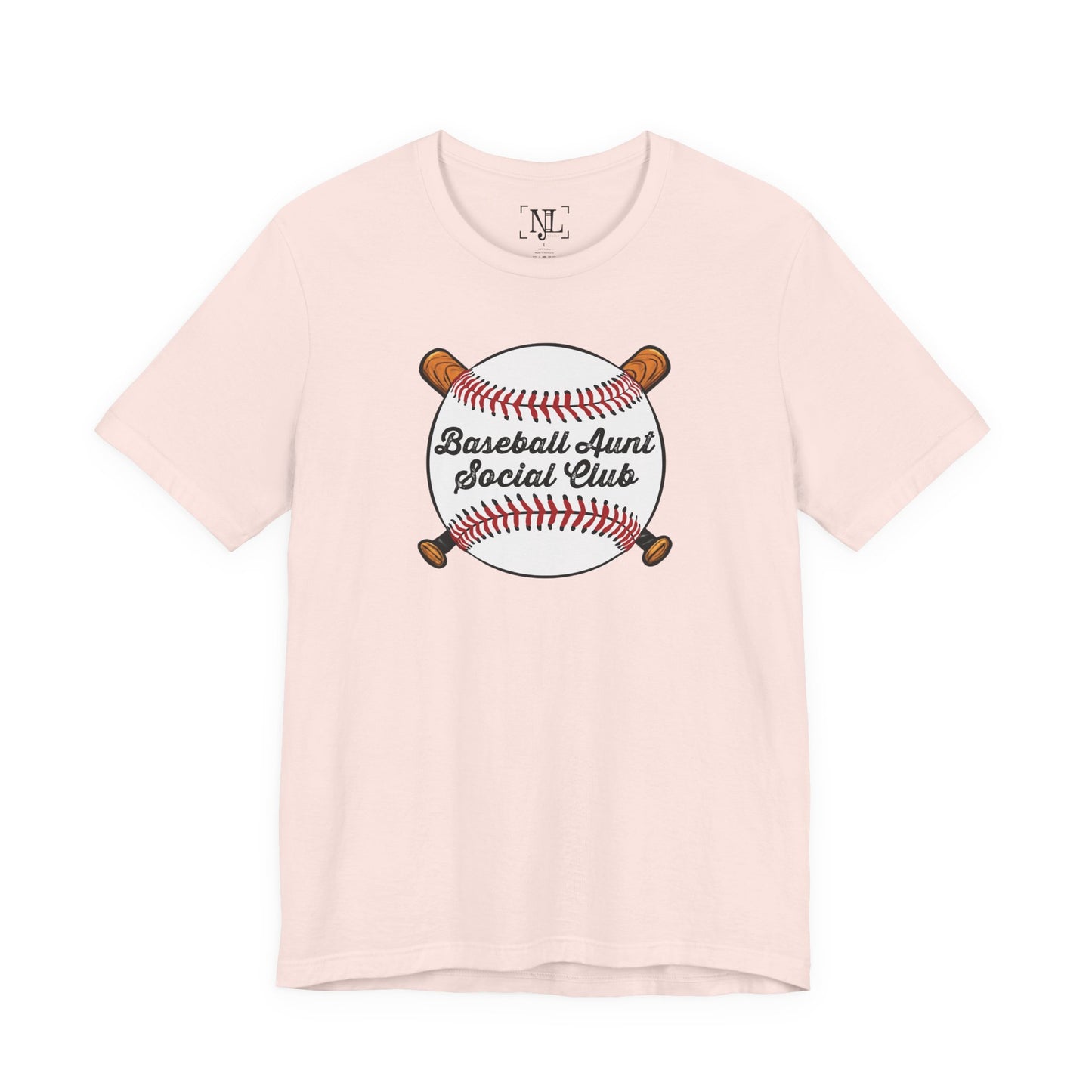 Baseball Aunt Social Club Tee — Women’s Baseball T-Shirt
