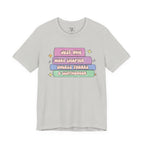 Book Lover Tee — "Just One More Chapter Unless There’s A Cliffhanger" Pastel Graphic