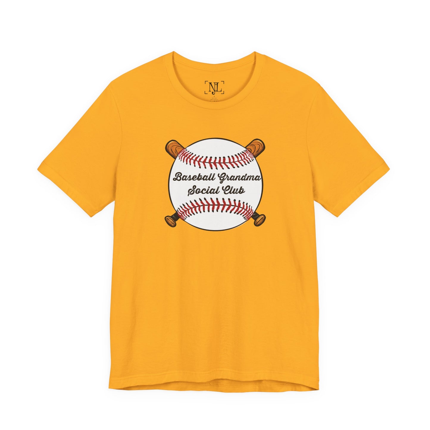 Baseball Grandma Social Club Tee — Women’s Baseball T-Shirt