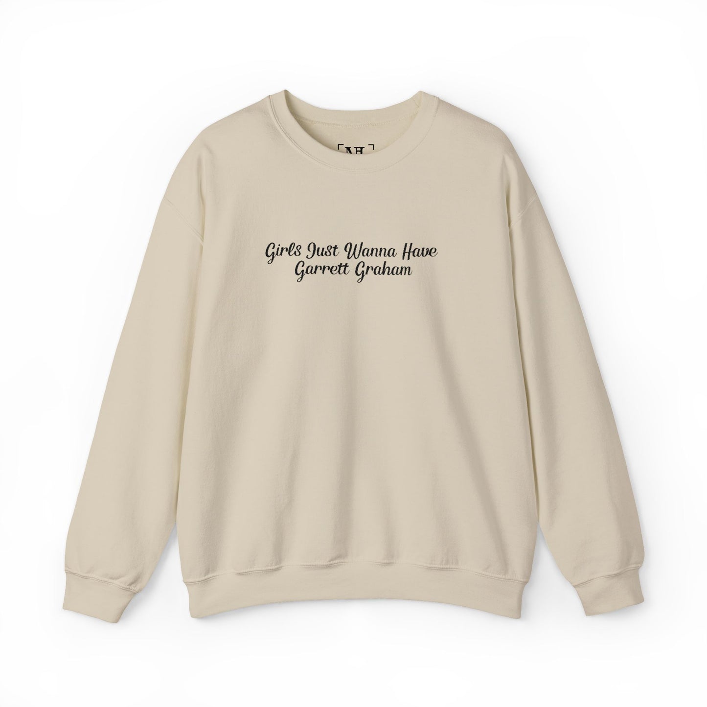 Girls Just Wanna Have Garrett Graham - Hockey Romance Inspired Embroidered Sweatshirt