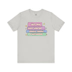 Book Lover Tee — "Just One More Chapter Unless There’s A Cliffhanger" Pastel Graphic