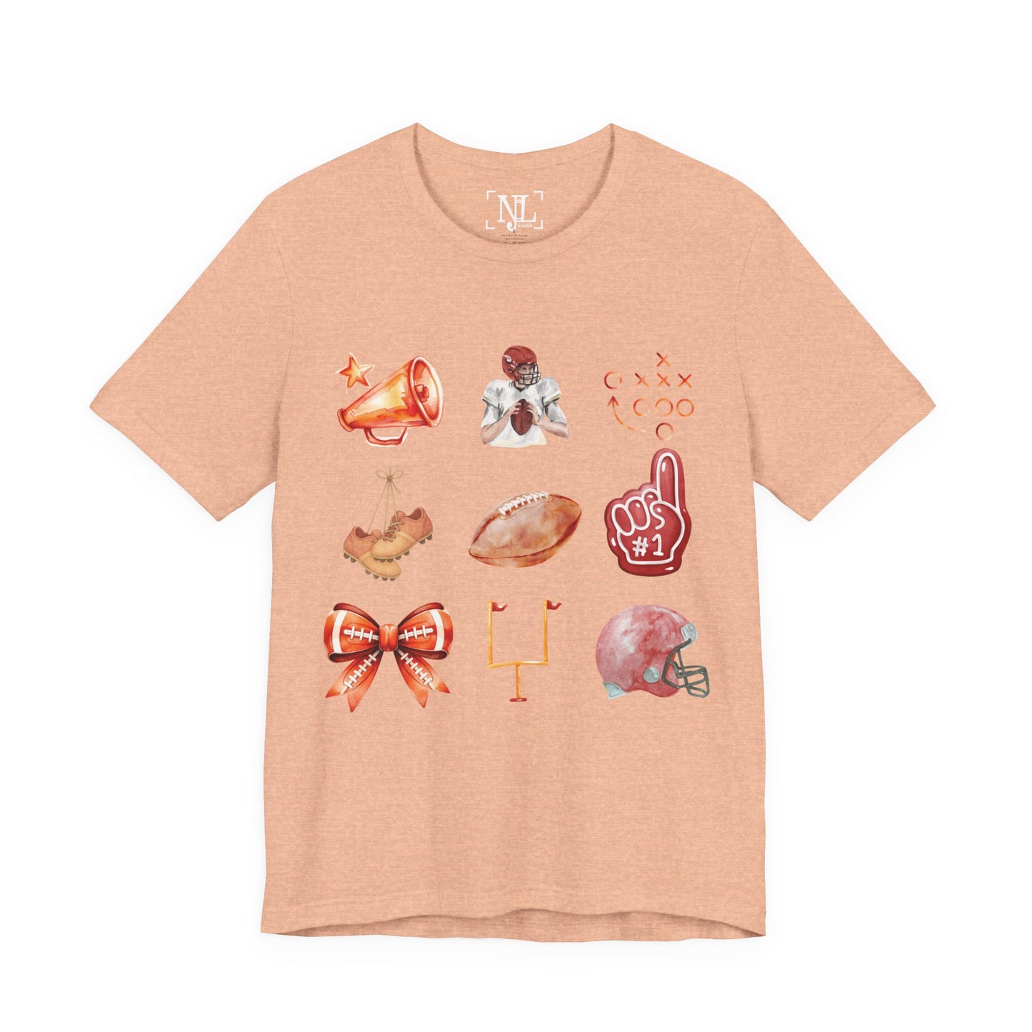 Vintage Football Icons - Graphic Tee