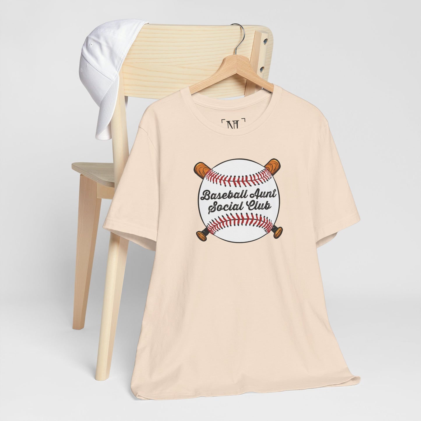Baseball Aunt Social Club Tee — Women’s Baseball T-Shirt