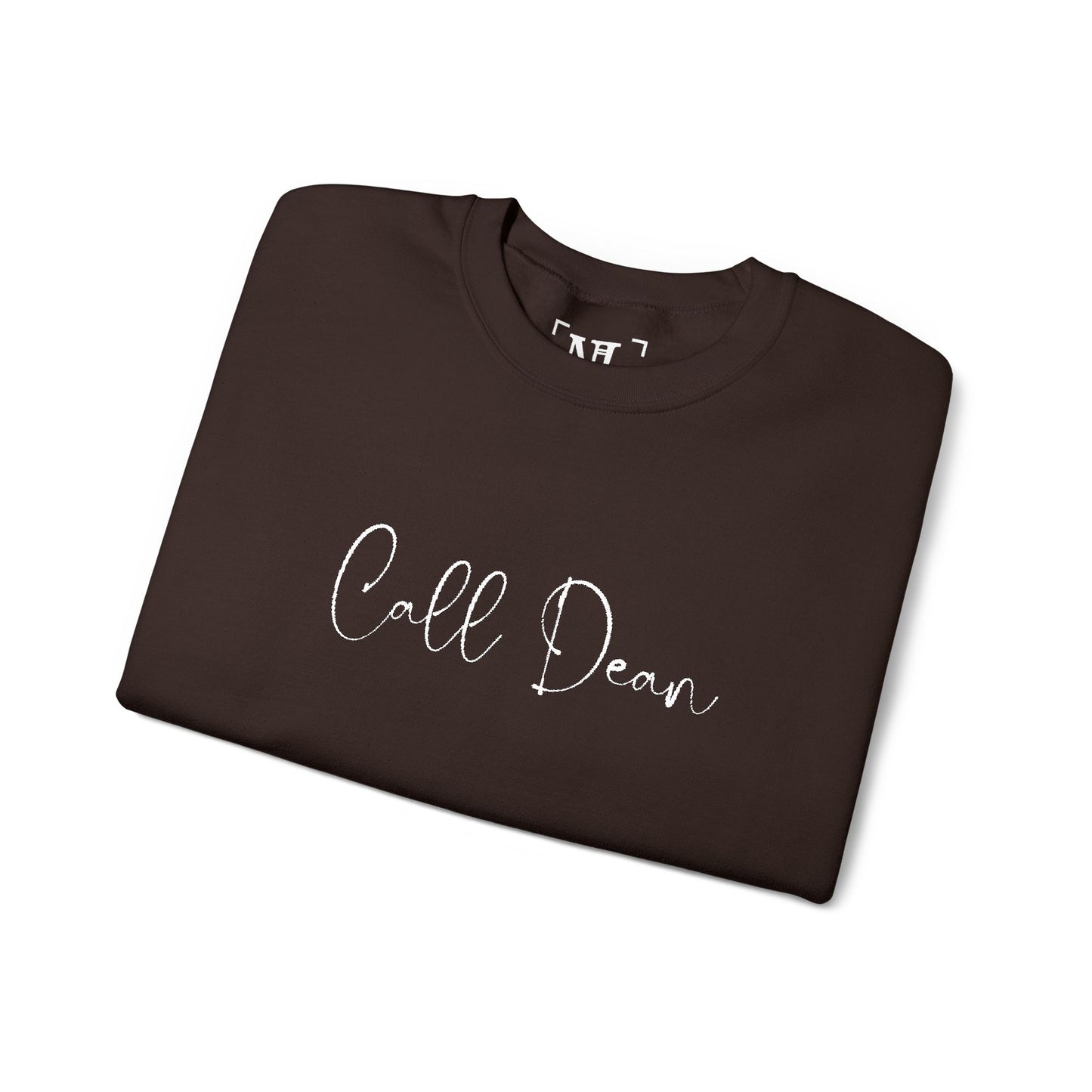 Call Dean - Hockey Romance Inspired Embroidered Sweatshirt