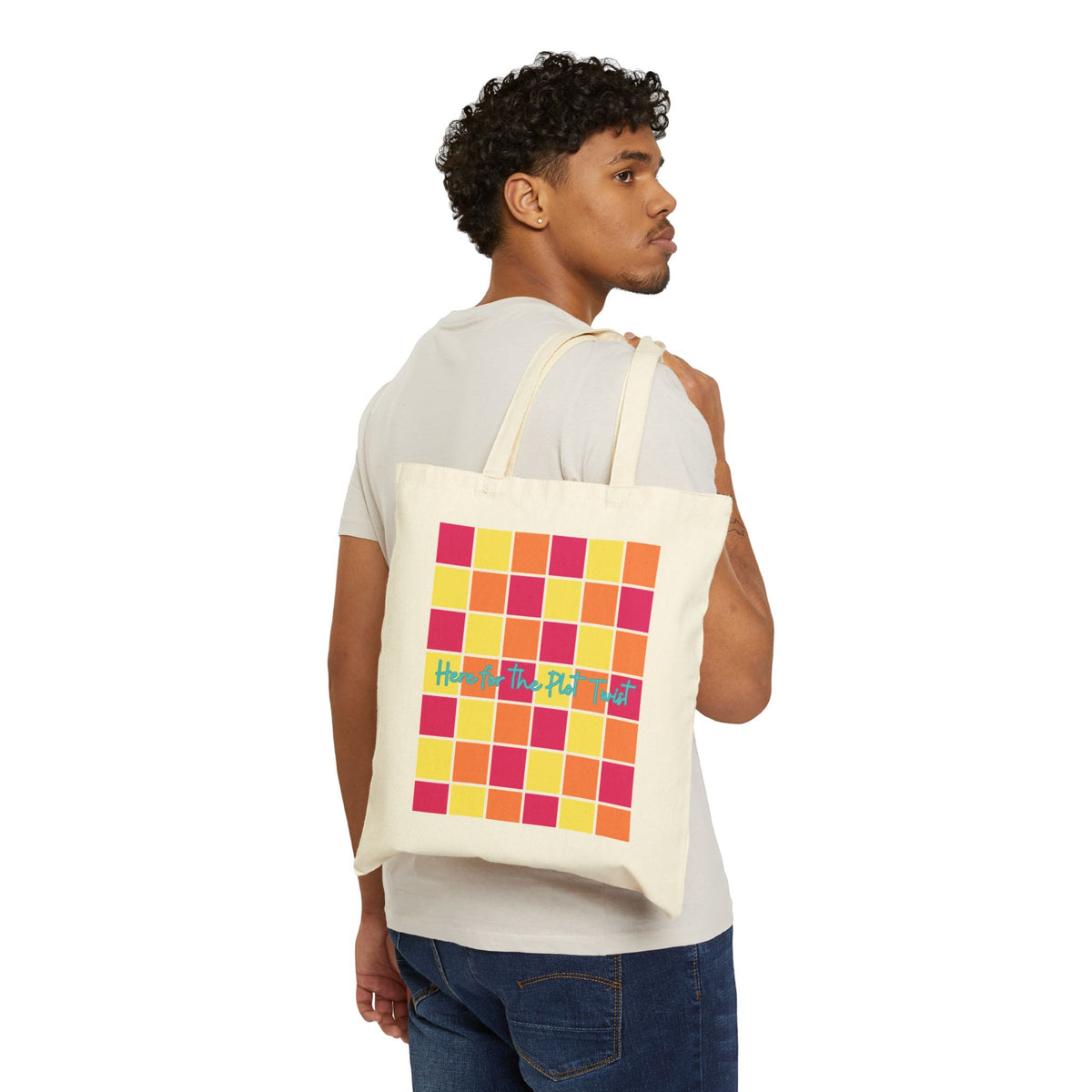 Here for the Plot Twist - Bookish Villa Inspired Tote