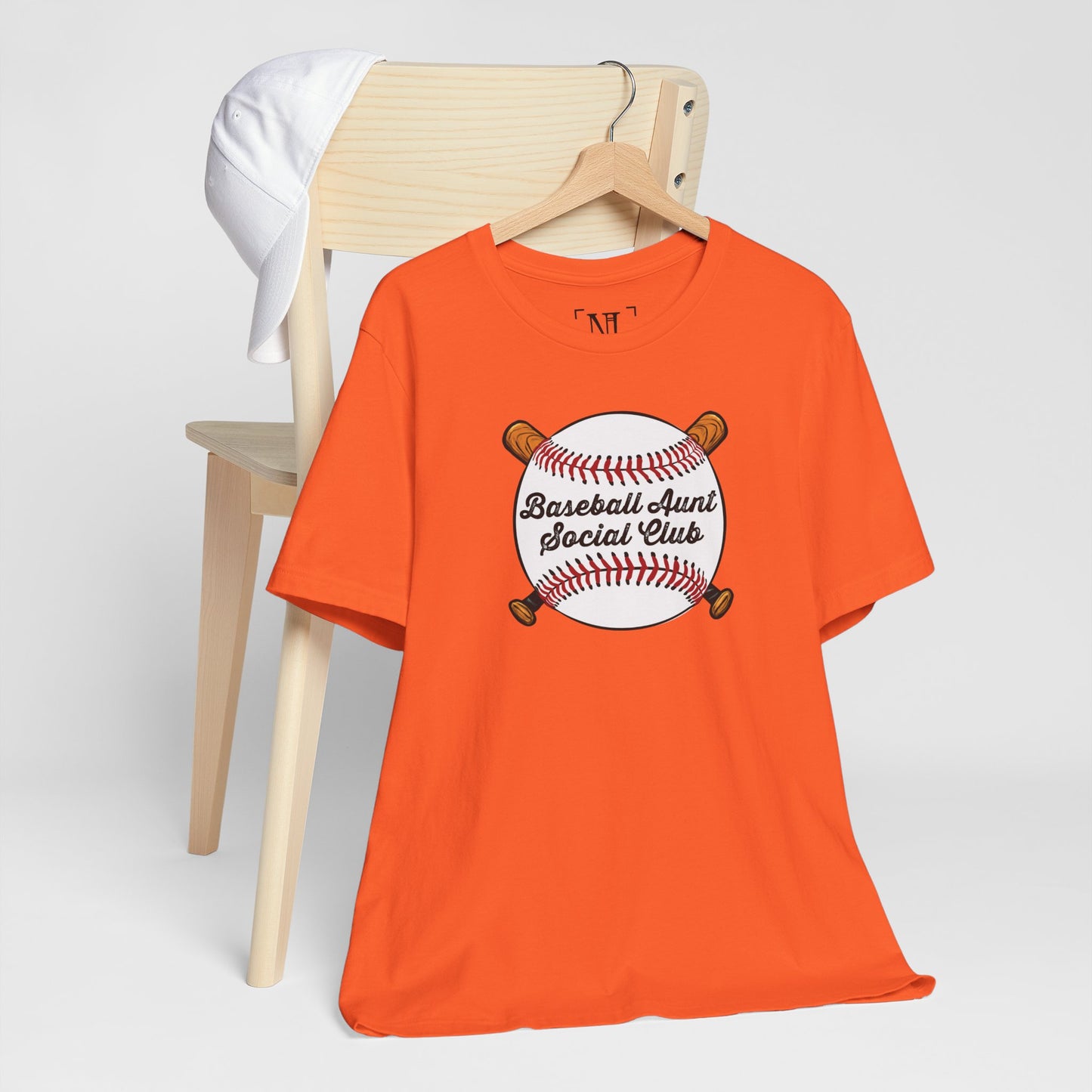 Baseball Aunt Social Club Tee — Women’s Baseball T-Shirt