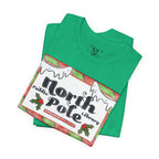 North Pole Library Short Sleeve Christmas Tee