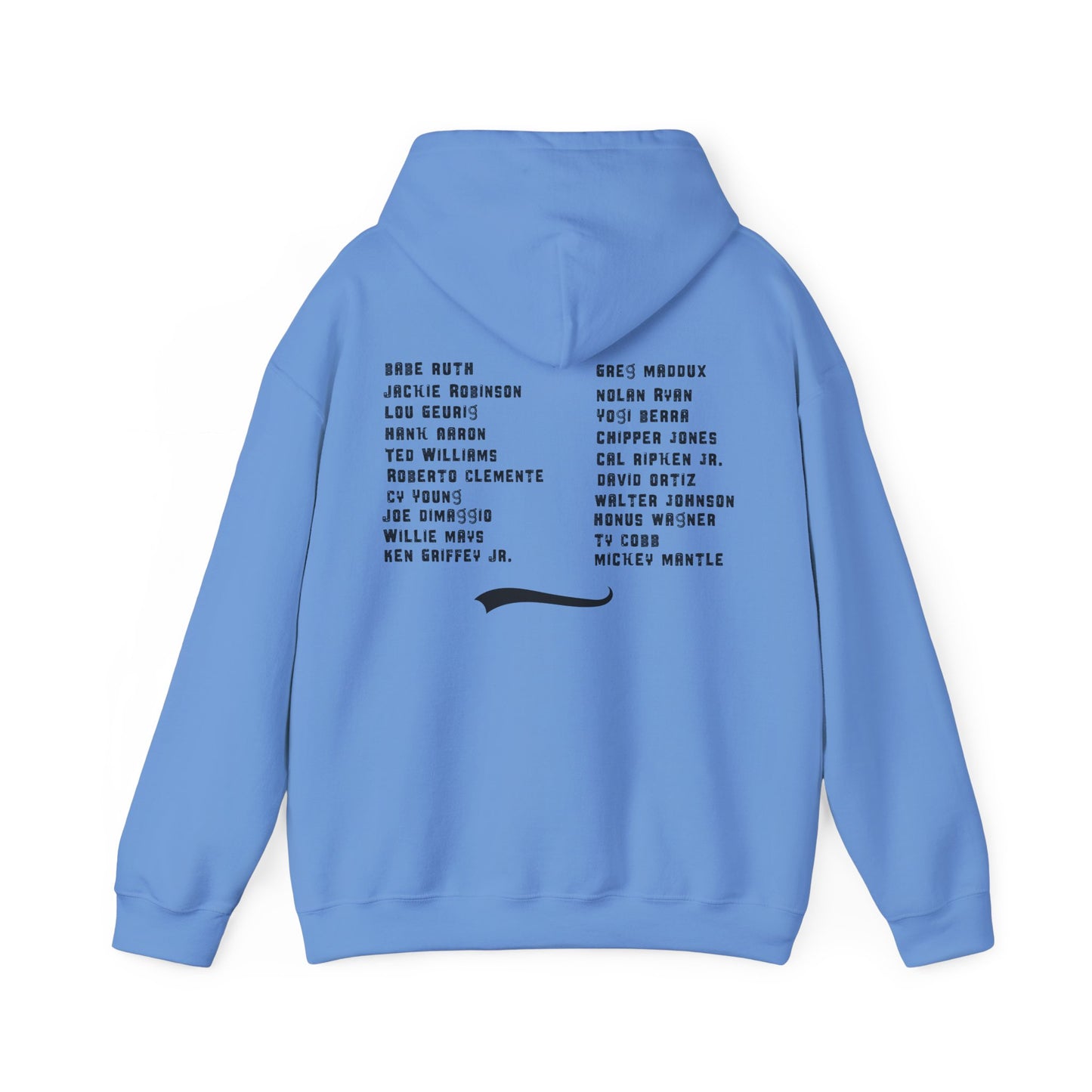 Baseball Tribute Hoodie — "Heroes Get Remembered, Legends Never Die" Hoodie