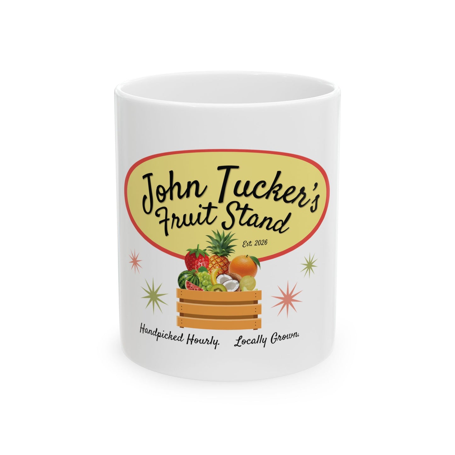 John Tucker's Fruit Stand - Hockey Romance Inspired Ceramic Mug