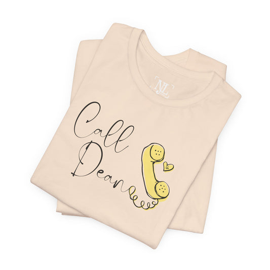 Call Dean - Hockey Romance Inspired Tee