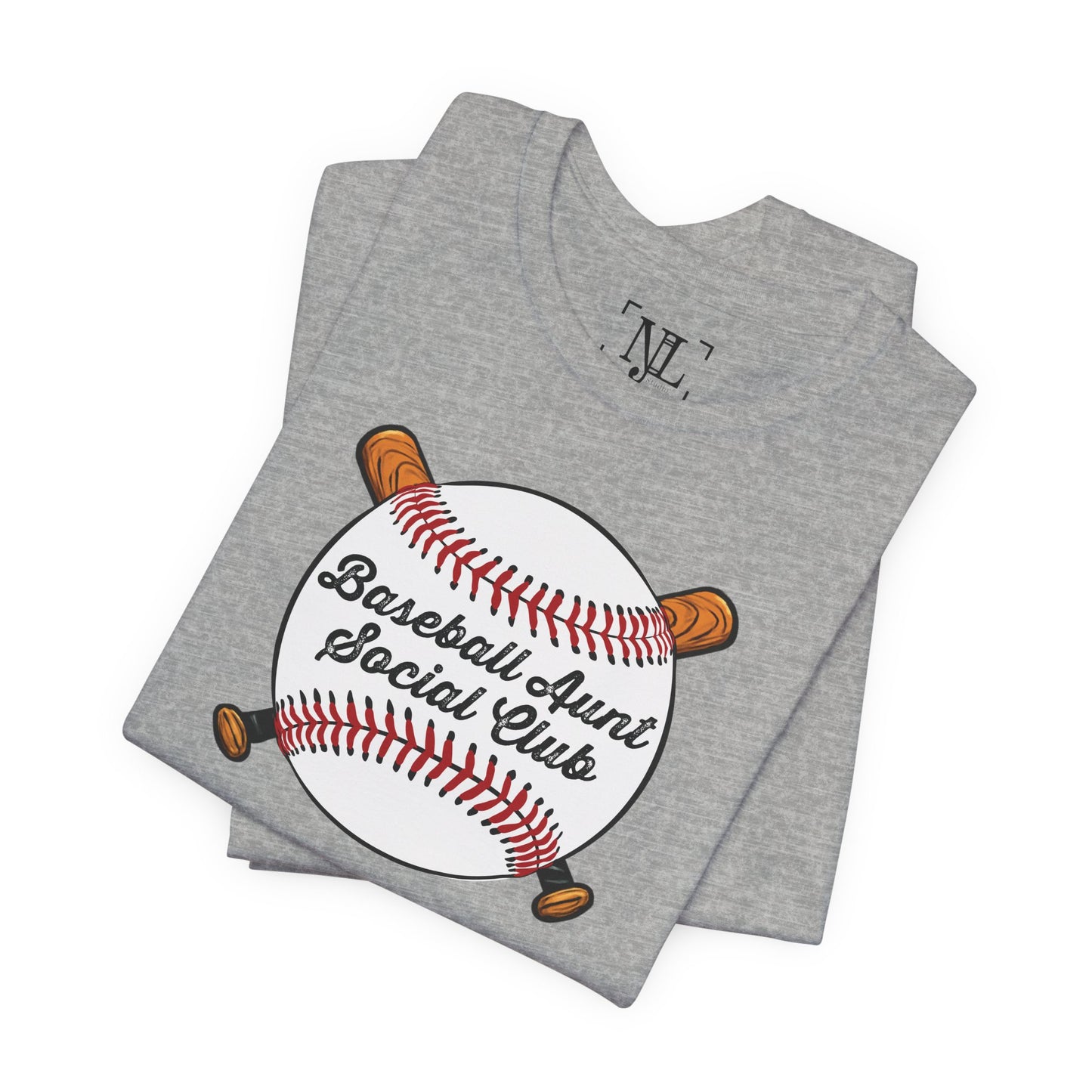 Baseball Aunt Social Club Tee — Women’s Baseball T-Shirt