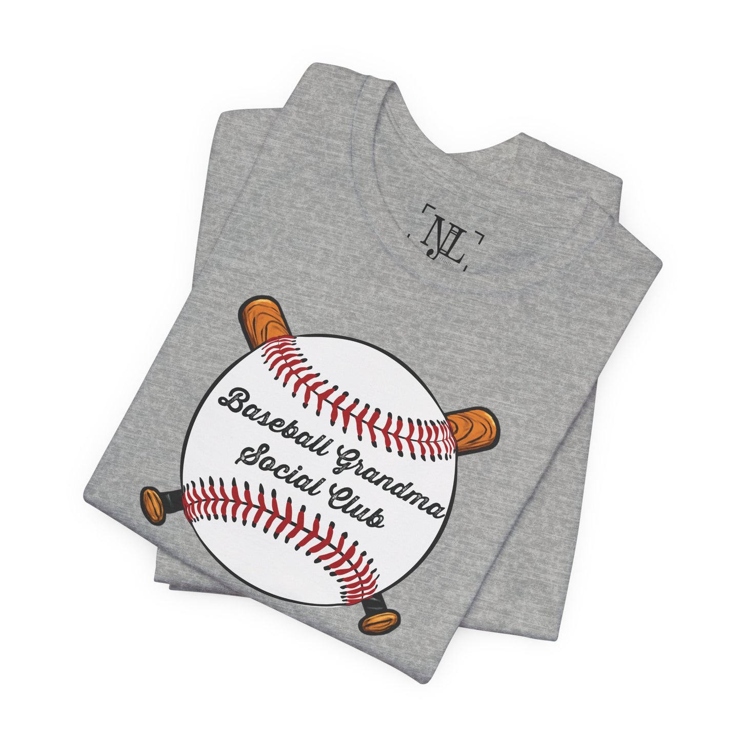 Baseball Grandma Social Club Tee — Women’s Baseball T-Shirt