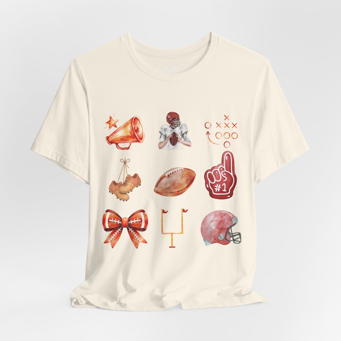 Vintage Football Icons - Graphic Tee