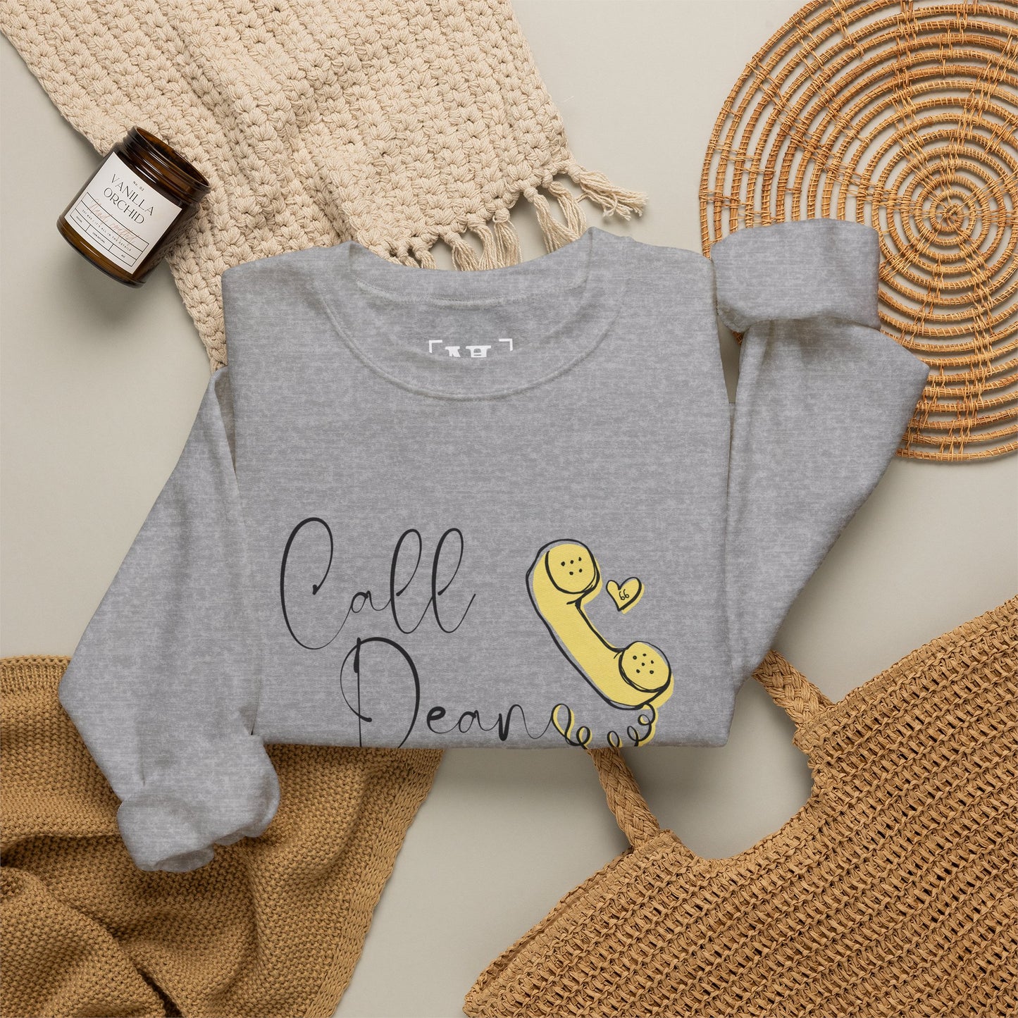 Call Dean - Hockey Romance Inspired Sweatshirt