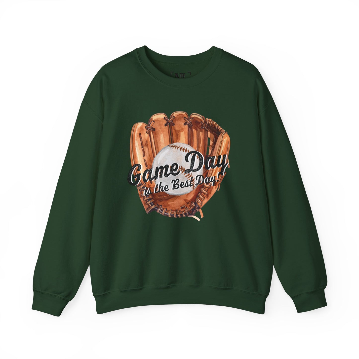 Game Day Baseball Sweatshirt — "Game Day is the Best Day" Crewneck
