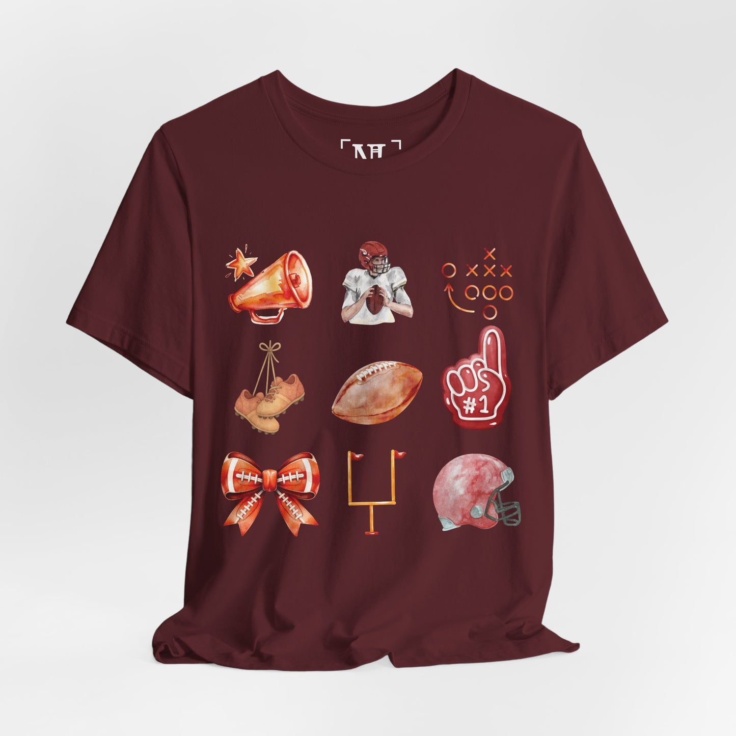 Vintage Football Icons - Graphic Tee