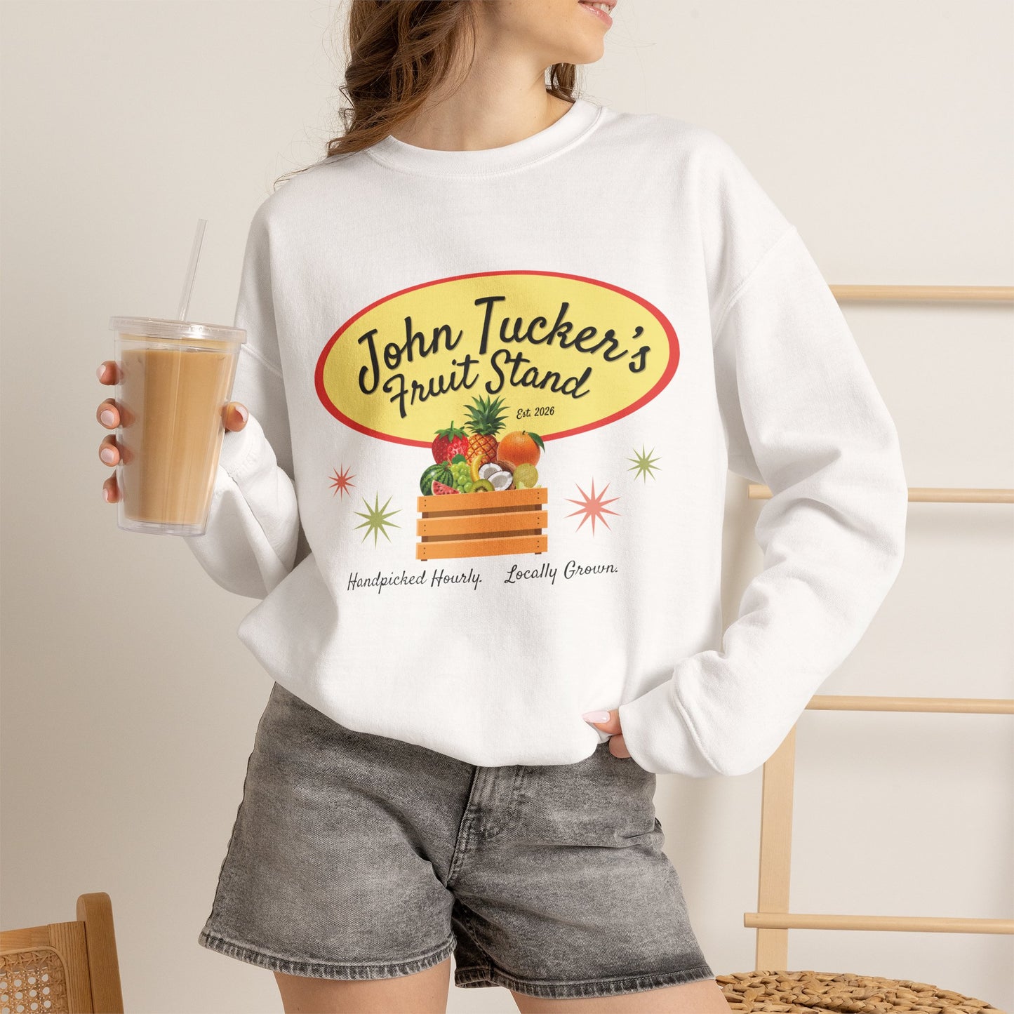 John Tucker's Fruit Stand - Hockey Romance Inspired Sweatshirt