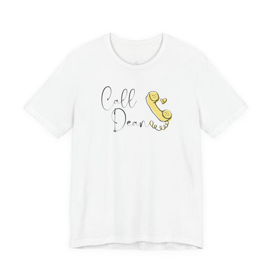 Call Dean - Hockey Romance Inspired Tee