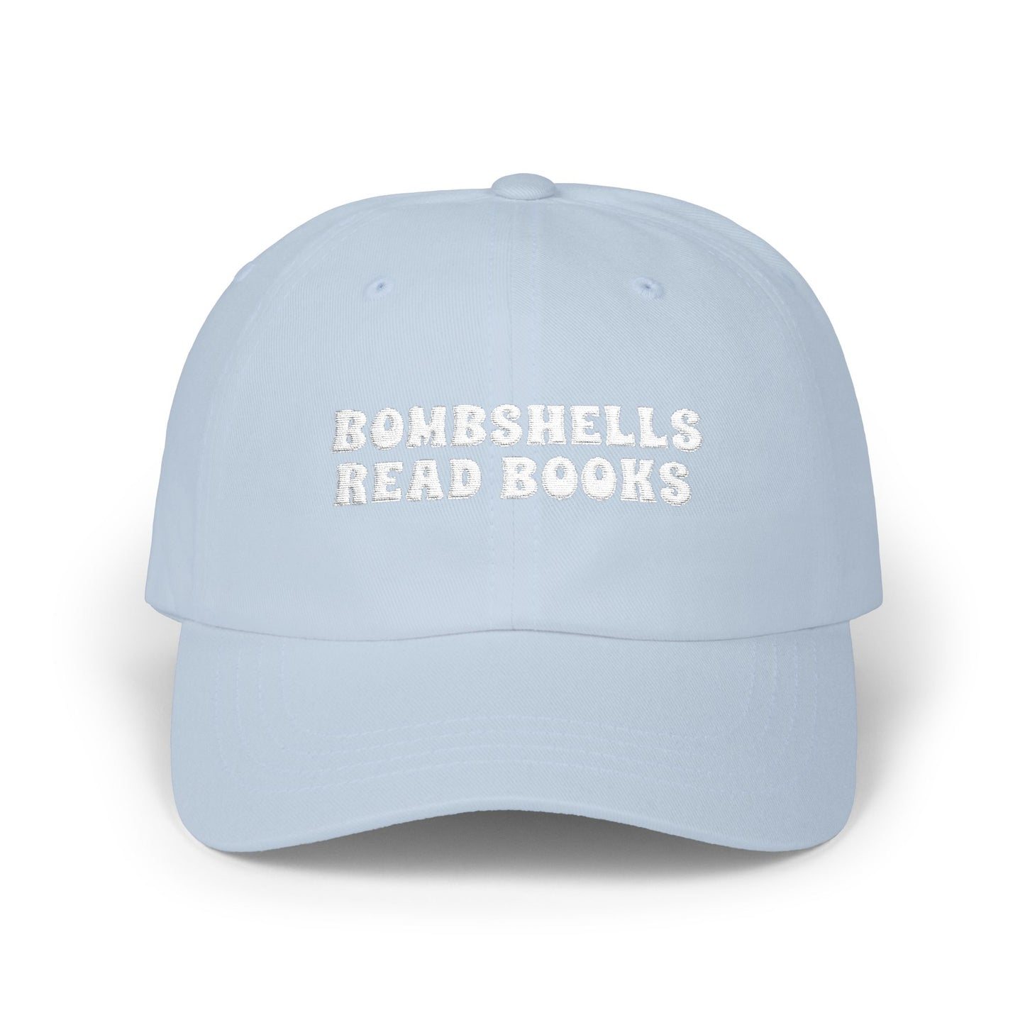 Bombshells Read Books - Bookish Villa Embroidered  Hat