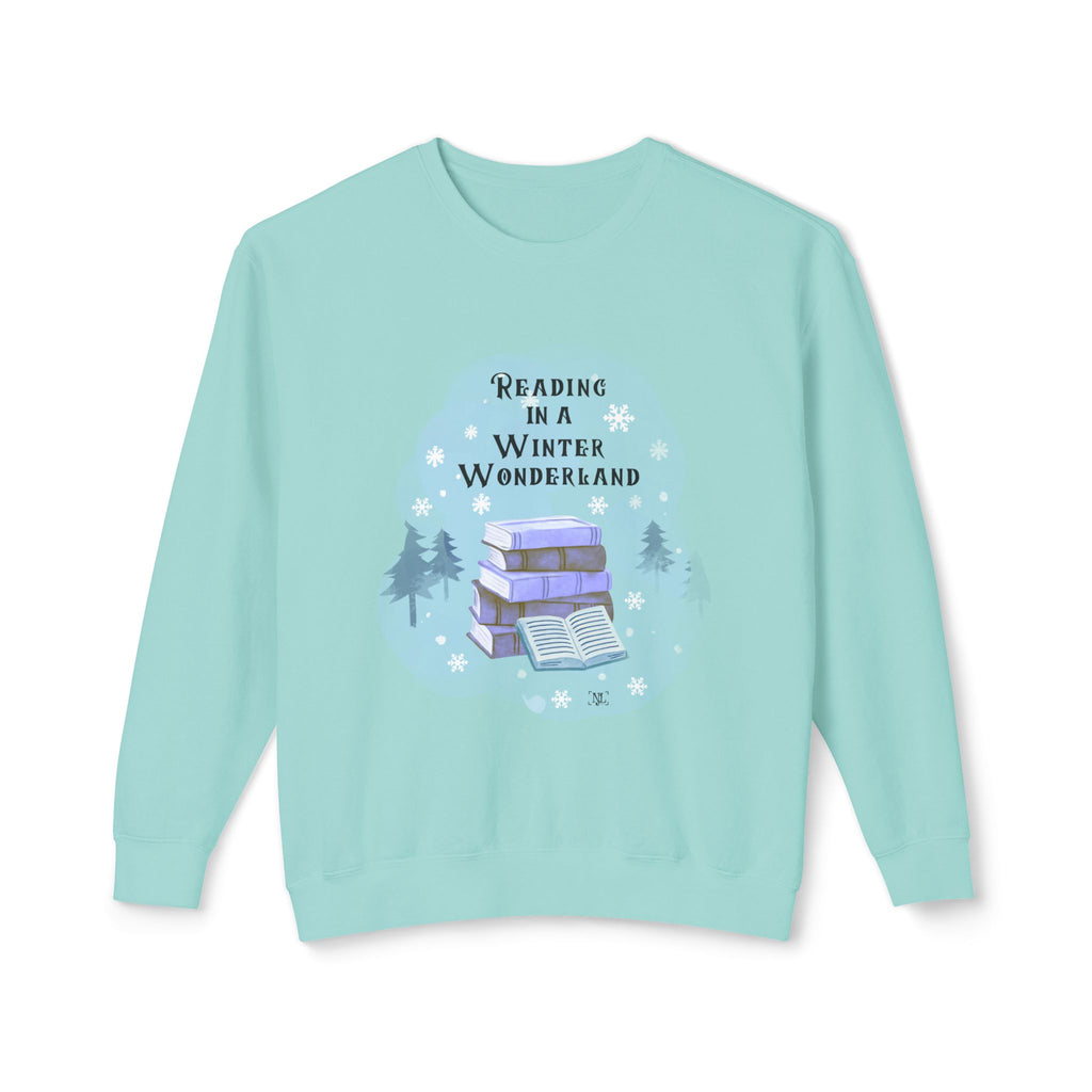 Reading in a Winter Wonderland Crewneck Sweatshirt