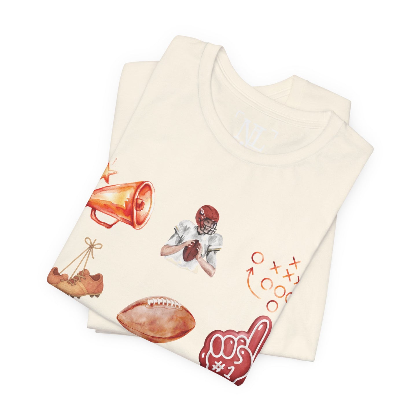 Vintage Football Icons - Graphic Tee