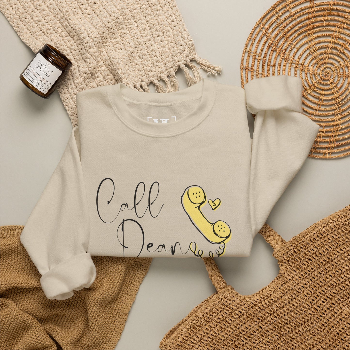 Call Dean - Hockey Romance Inspired Sweatshirt