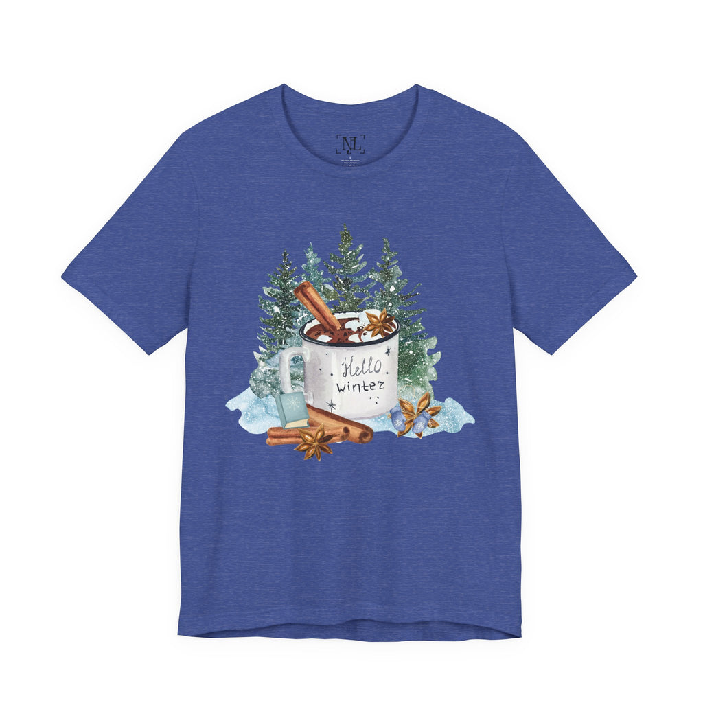 Hello Winter Mug Short Sleeve Tee