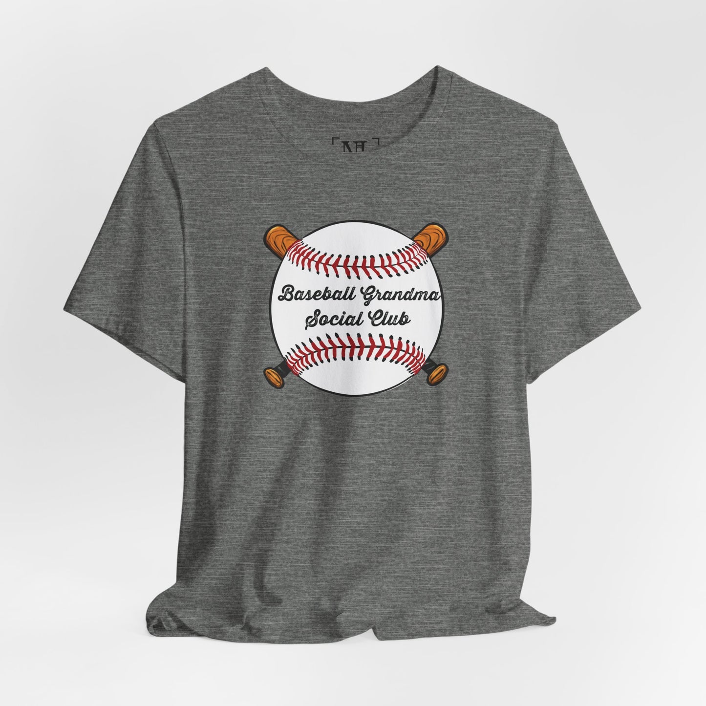 Baseball Grandma Social Club Tee — Women’s Baseball T-Shirt