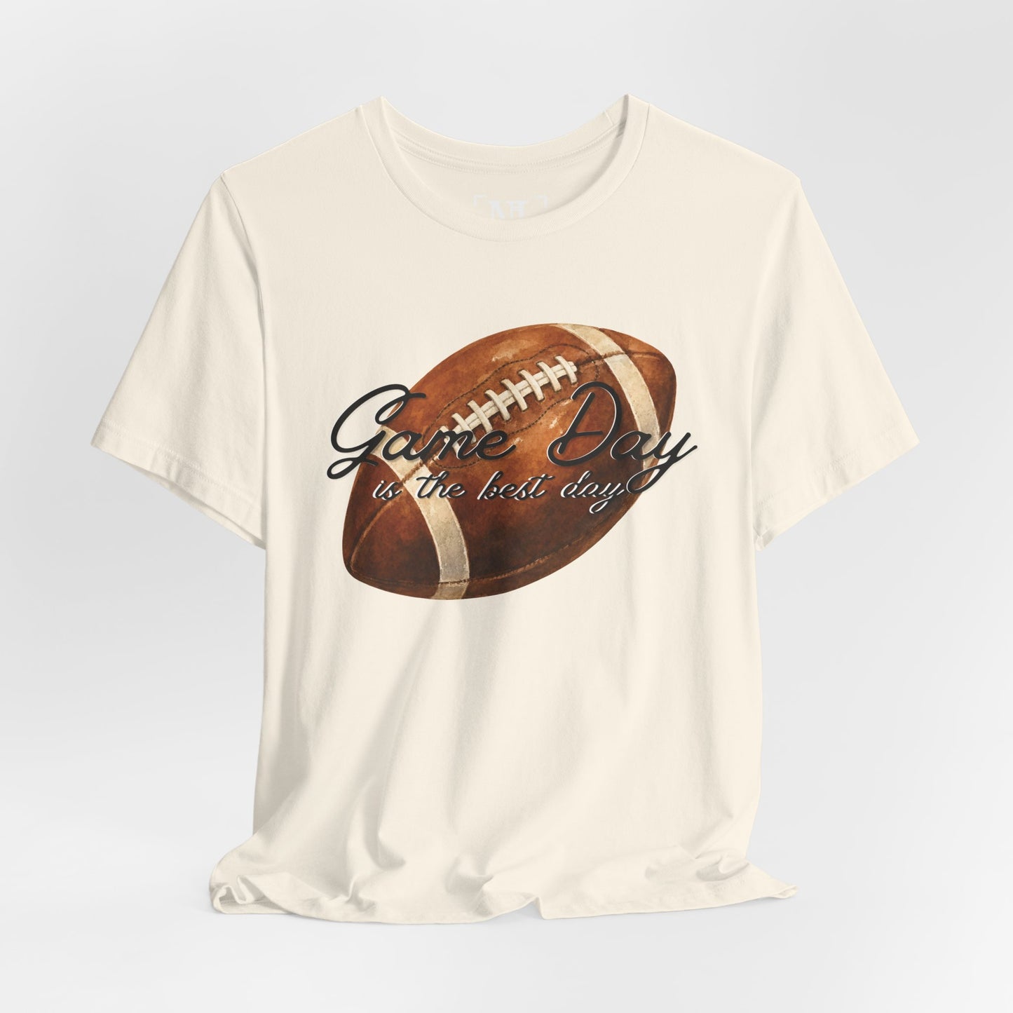 Game Day Football Tee — "Game Day is the best day" Vintage Football Shirt
