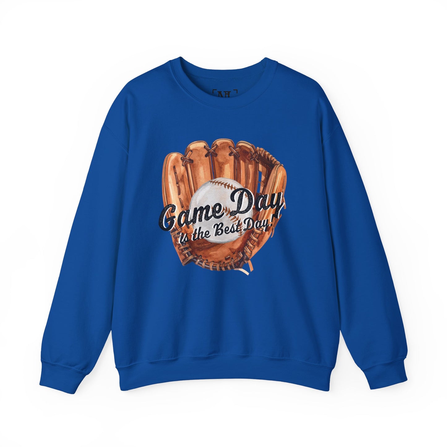 Game Day Baseball Sweatshirt — "Game Day is the Best Day" Crewneck