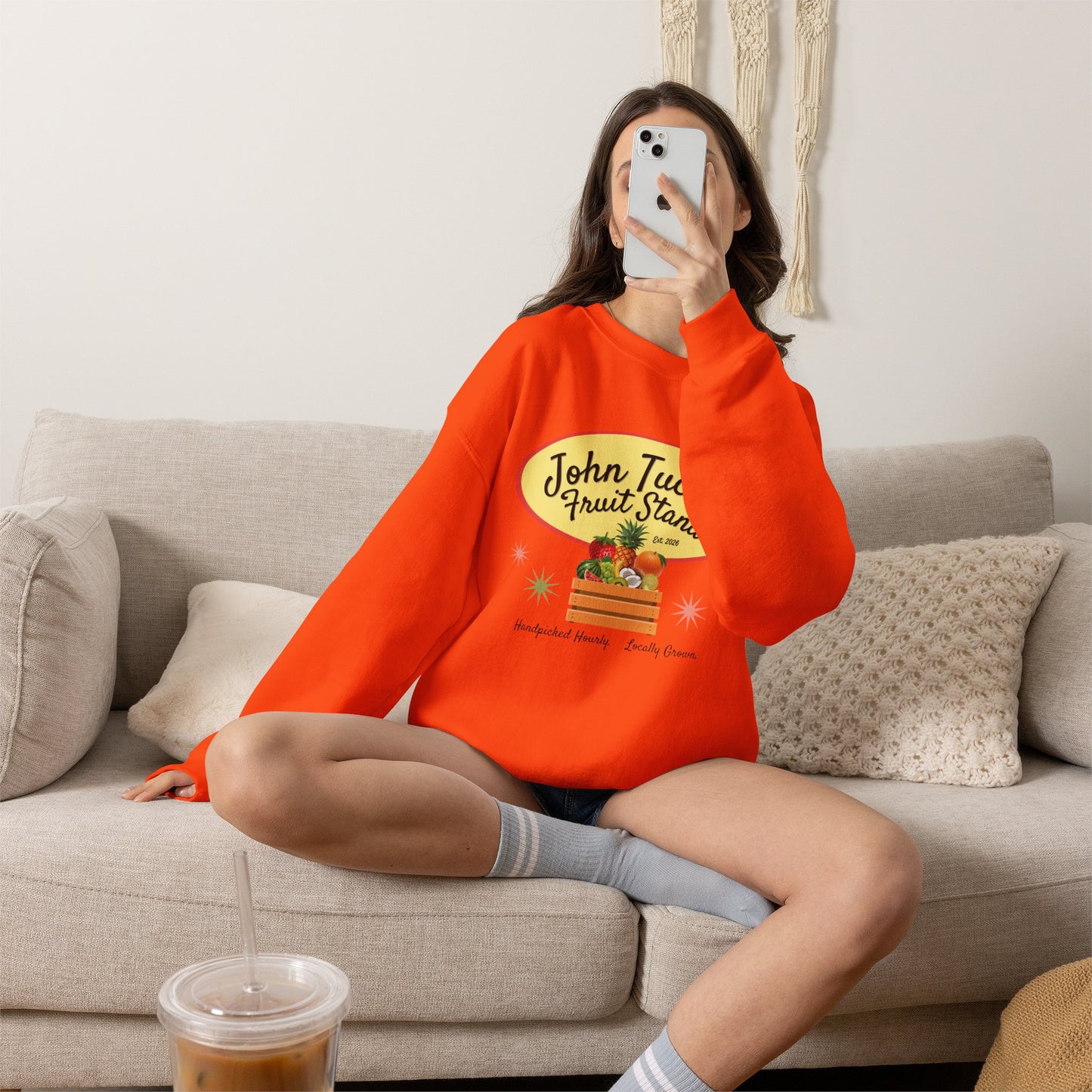 John Tucker's Fruit Stand - Hockey Romance Inspired Sweatshirt