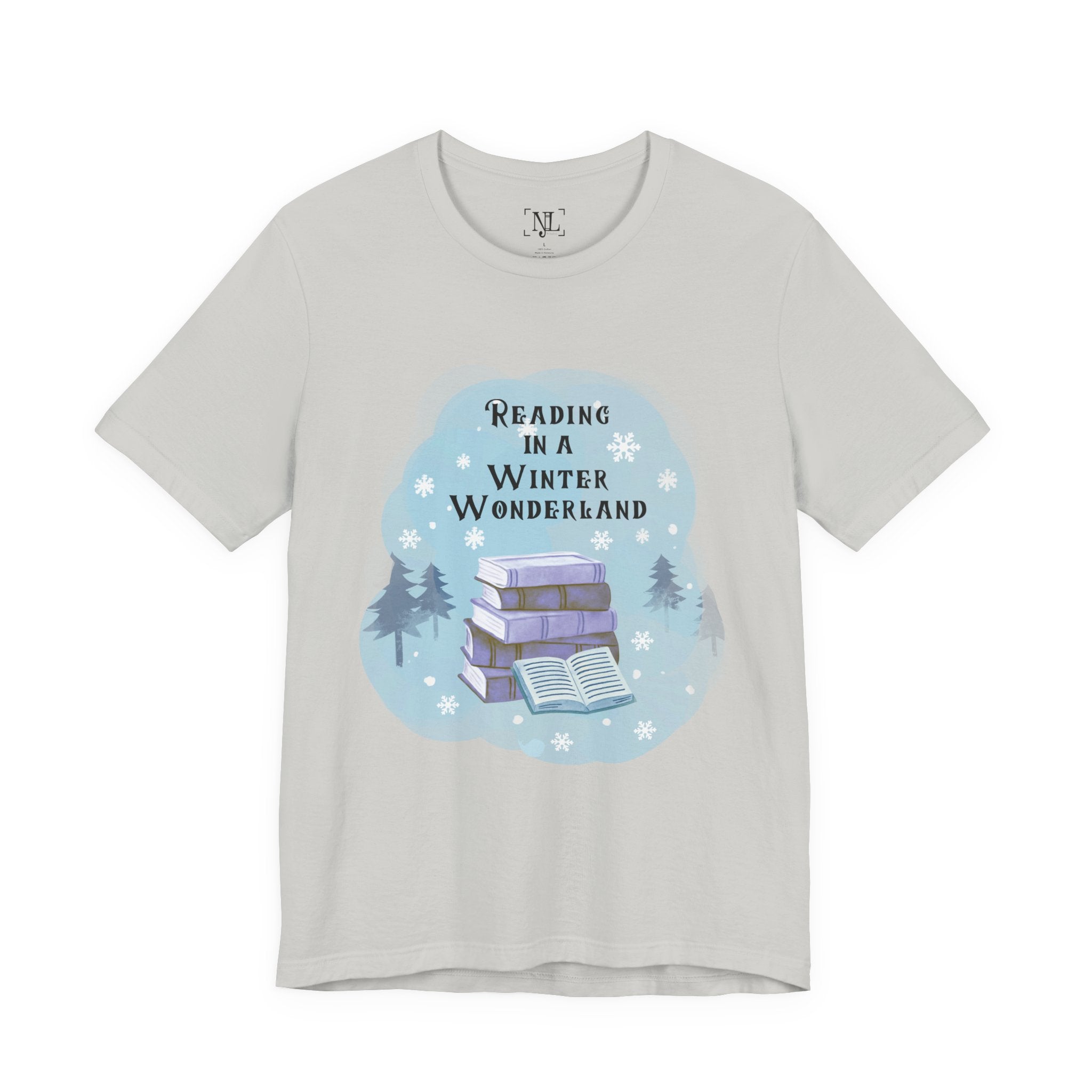 Reading in a Winter Wonderland Short Sleeve Tee