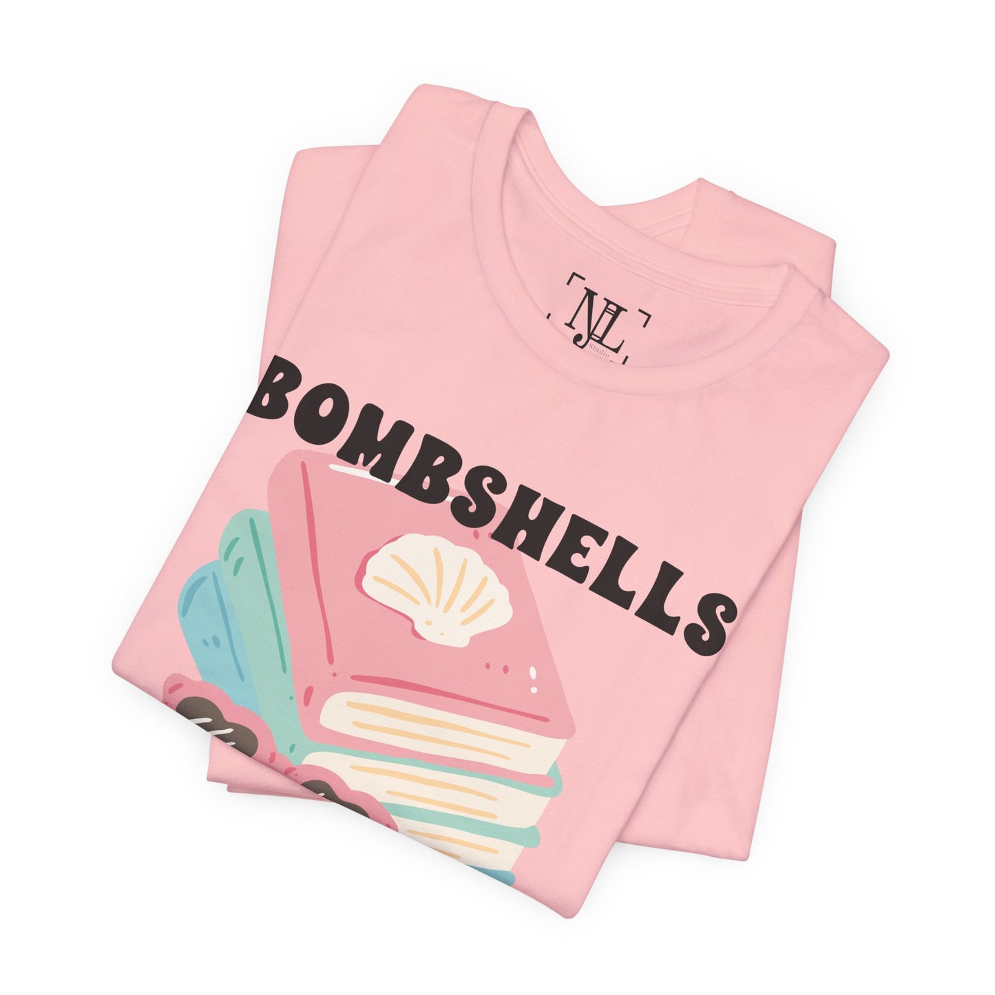 Bombshells Read Books - Bookish Villa Inspired Tee
