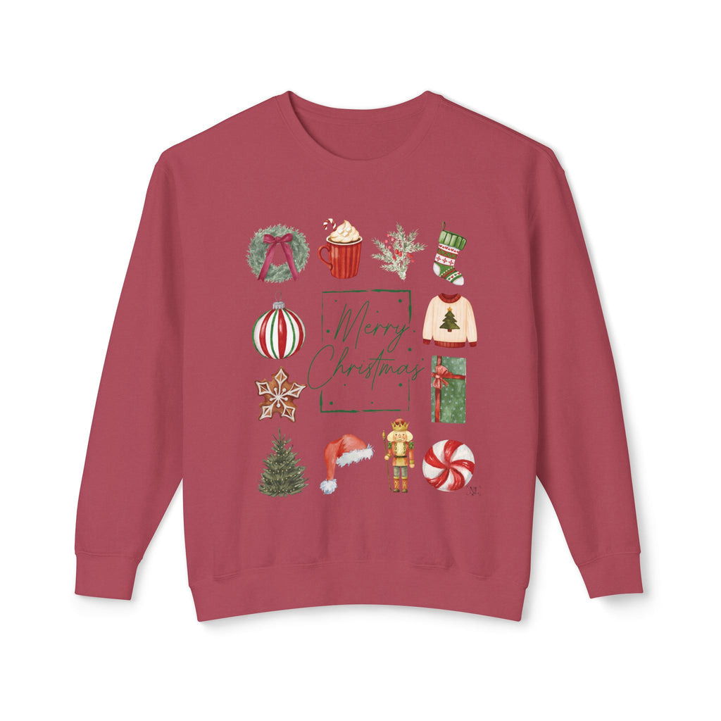 Vintage Merry Christmas - Crewneck Sweatshirt