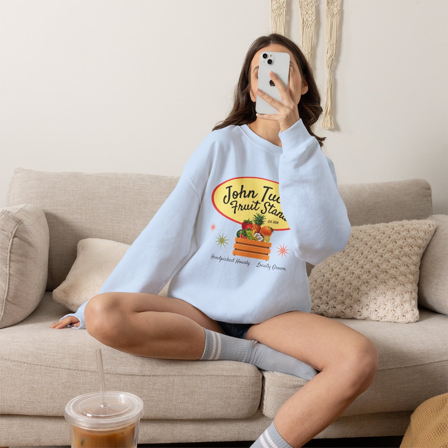 John Tucker's Fruit Stand - Hockey Romance Inspired Sweatshirt