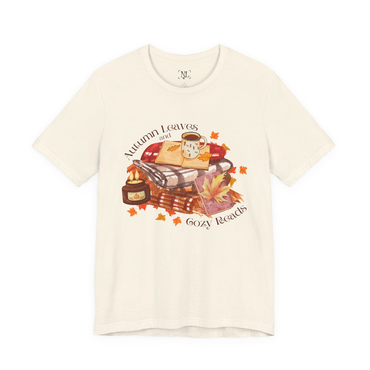 Autumn Leaves & Cozy Reads Tee