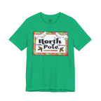 North Pole Library Short Sleeve Christmas Tee